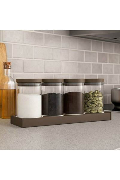 Dania ✨ Spice and food storage container set with airtight lids – organized elegance for your kitchen