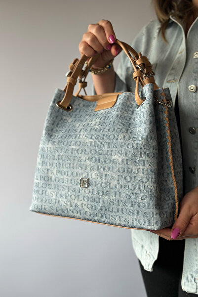 Just Polo حقيبة كتف نسائية أصلية مقاومة للماء مناسبة للاستخدام اليومي 4107 tomy