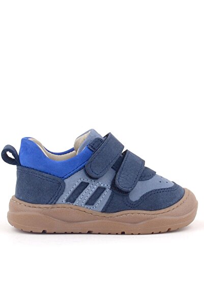 Rakerplus Schaggy Genuine Leather Navy Blue Baby Sneakers