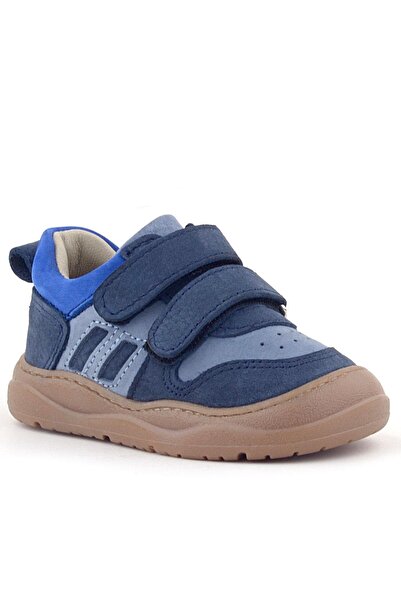 Rakerplus Schaggy Genuine Leather Navy Blue Baby Sneakers