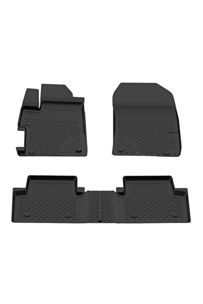 Sahler Honda Civic 2012-2015 Uyumlu Araca Özel 4.5D Havuzlu Oto Paspas - Hond...