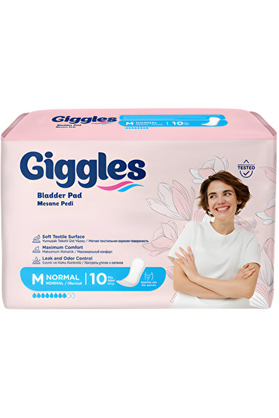 giggles Female incontinence pads, size M, 10 pcs,
