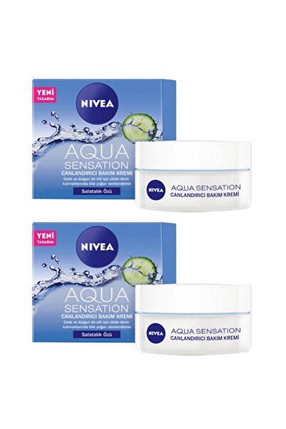NIVEA Aqua Gündüz Krem 50ml+50 ml (2 Adet)