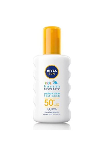 NIVEA ÇOCUKLAR İÇİN GÜNEŞ KORUYUCU SPREY 200 ML 1 ADET