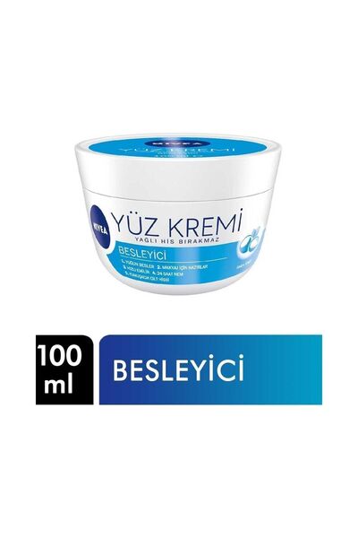 NIVEA BESLEYİCİ YÜZ KREMİ 100 ML