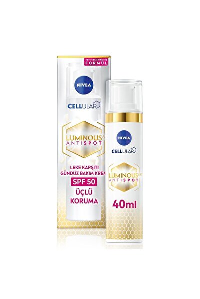 NIVEA Luminous630 SPF50 Leke Karşıtı Gündüz Bakım Kremi 40 ML