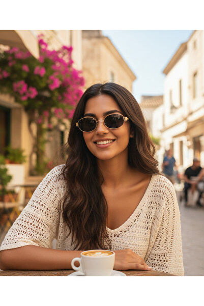Retro Oval Güneş Gözlüğü
