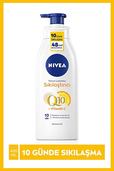 NIVEA Q10 Vitamin C Sıkılaştırıcı Vücut Losyonu 400 ML