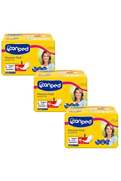 Canped MESANE PEDİ 10 LU LARGE (L) 3 ADET
