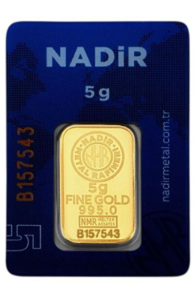 İar Nadir Gold 5 Gram 24 Ayar Külçe Altın