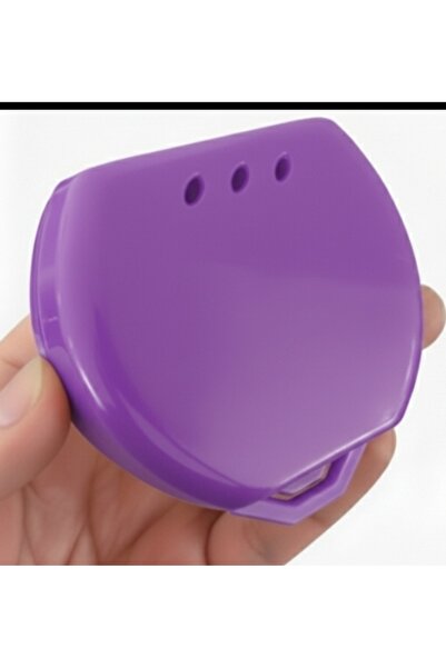 Vulli Diş Plakları için (1 adet) Renkli Kutu Pratik (çantanızda bulunsun)