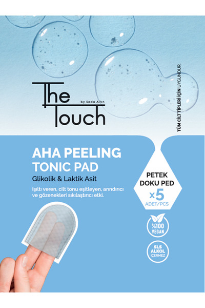 The Touch By Seda Altın AHA Peeling Tonik Ped