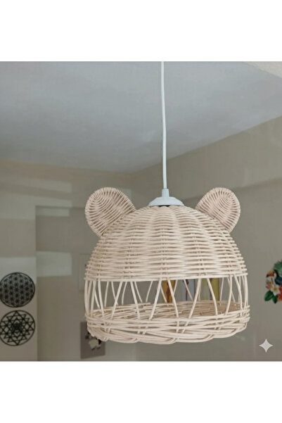 Ezgi Rattan Bambu Avize