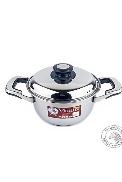 ZEBRA THAILAND ZEBRA 20cm/3.5L Steel Pot with Base