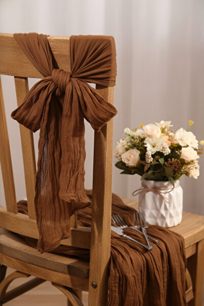 KAMİZ Bohemian Runner Tablecloth Modern Home Decor Wedding Engagement Table Cloth Dowry Set 100% Cotton