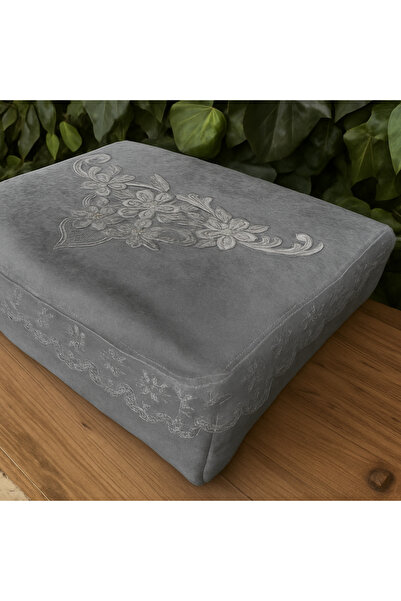 Çeyiz Bahçesi Bohça Nişan Hurcu Çeyizlik Kadife Hurç 50&40