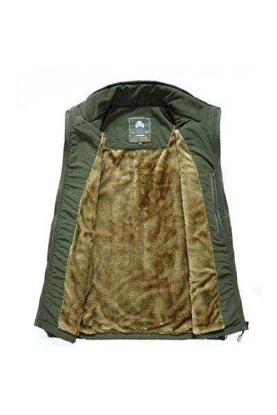 Wolff TACTICAL Εποχιακό αναπνεύσιμο γρήγορο στέγνωμα με πολλές τσέπες χακί και μπεζ γιλέκο εξωτερικού χώρου Desert Color