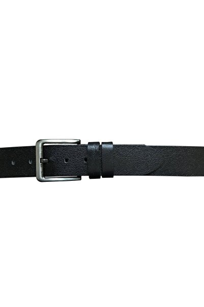 GoDeri Комплект спортен колан, 100% естествена кожа, черно-кафяв деним, ширина 4,5 см - dk-11111-22222