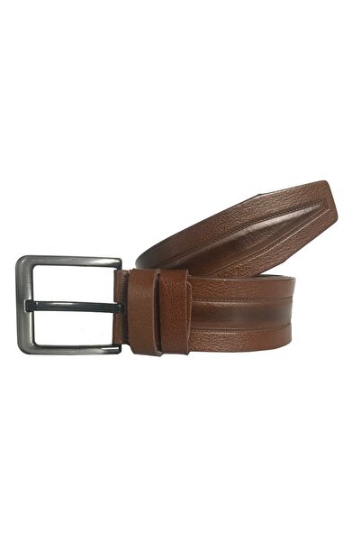 GoDeri Натуральна шкіра, супер набір з 2 предметів, чорний, ремінь кольору таба, 4,5 см = 2 шт. 66-69