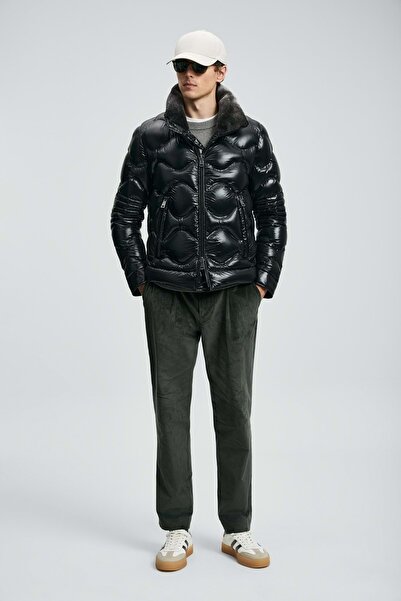 Lufian 112120247 Roy Kaz down Men's Coat Black