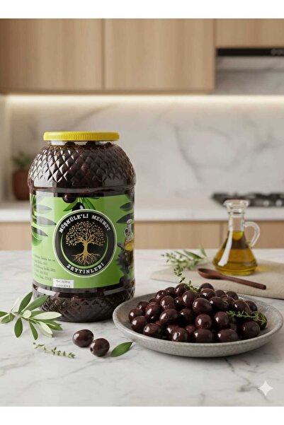 müşküleli mehmet 440-460 Kalibre 2kg Doğal Siyah Zeytin