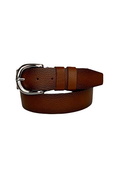 GoDeri Шкіряний ремінь для джинсів Tosado для жінок з срібною пряжкою 4 см = ...