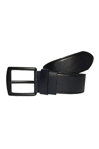 GoDeri Справжній шкіряний ремінь з вишитим візерунком, синій, 4,5 см = dk-0064