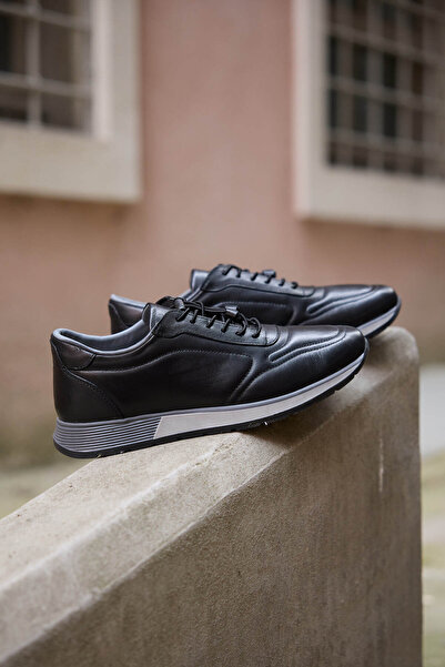 Vantaggio Monza Black 100% originální kůže pánské sportovní boty pro volný čas