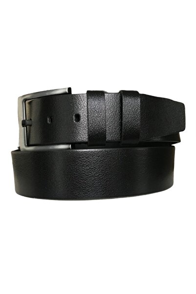 GoDeri حزام رياضي من الجلد الطبيعي باللون الأسود 4.5 سم=hs-dk-0001