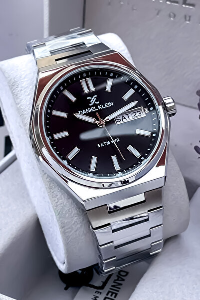 Daniel Klein New Season Silver Color Steel Cord Men's Wristwatch Sports Model Bracelet Gift Father's Day Gift