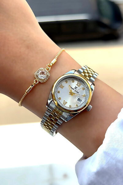 Daniel Klein Orijinal Kadın Kol Saati Bileklik Minimal Küçük Kasa Altın Rengi Paslanmaz Çelik Kordon