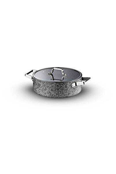 Brioni Stone-Age 22 cm Non-Scratch Fireproof Non-Stick Induction Flat Pot
