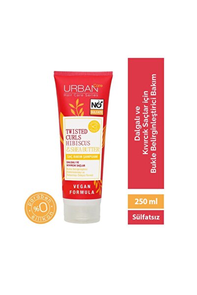 Urban Care ŞAMPUAN 250 ML CURL HİBİSCUS WATER 1 ADET