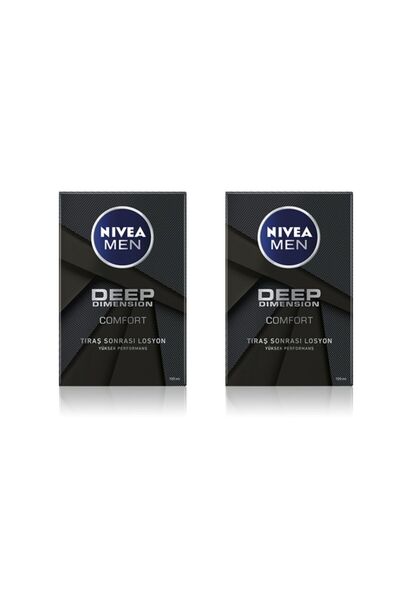 NIVEA MEN DEEP DİMENSİON LOSYON 100 ML 2 ADET