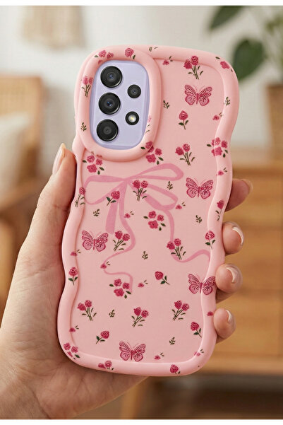 Rivor غطاء سيليكون متوافق مع هاتف سامسونج جالاكسي A73 مع شريط بارز للكاميرا و...