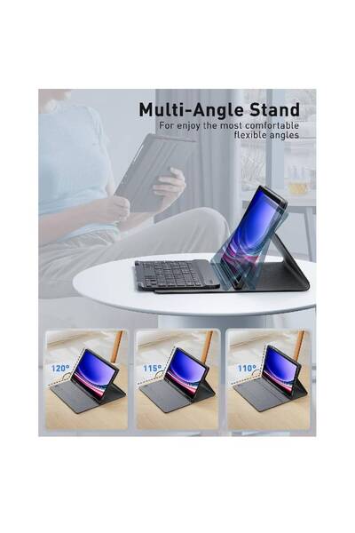 HYX Keyboard Case for Samsung Galaxy Tab S10 FE Plus 13.1" - Black