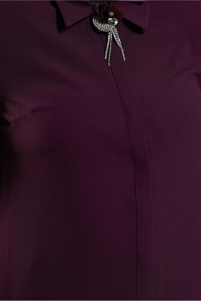 Alvina Brooch Detailed Tunic 20625