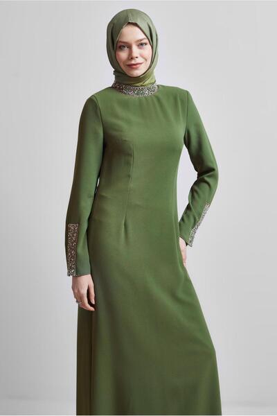 Alvina Сукня з каменним принтом 45223