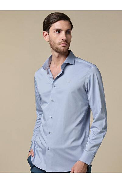 Mannerism قميص كلاودسوفت بلون رمادي بامبو