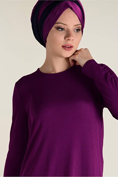 Alvina Cycling Collar Knitting Tunic 4578