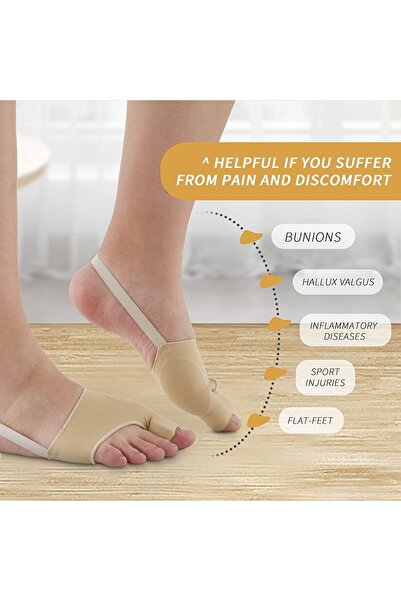 Bukela Bunion Corrector, Orthopedic Bunion Splint, Big Toe Separator Pain Relief