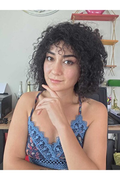 Perukçu Alev GERÇEK SAÇ KIVIRCIK PERUK 19 NO