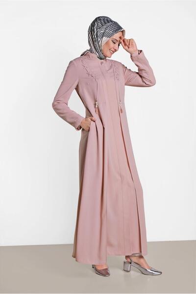 Alvina 1461 Model with Hidden Button and Pocket Parde Decoration