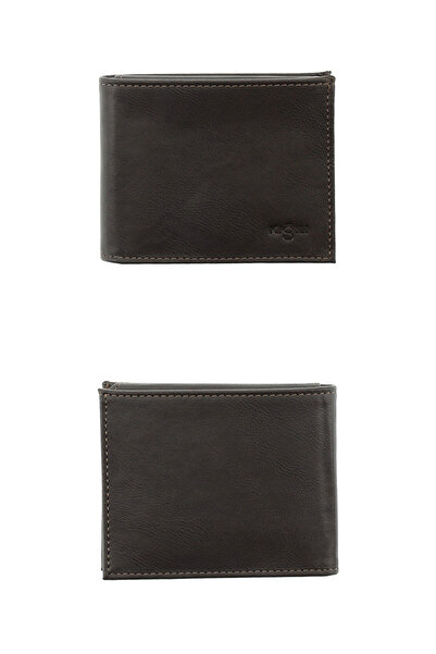 Kiğılı Plain 3-Piece Belt & Wallet & Card Holder Gift Boxed Set