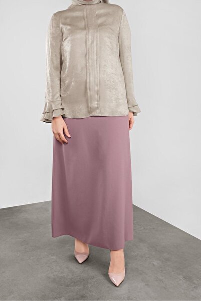 TRENDTESETTÜR KADIN BEJ BÜYÜK BEDEN BLUZ T 20039