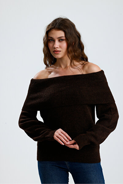 Figo Ανοιχτό γυναικείο πουλόβερ ώμου