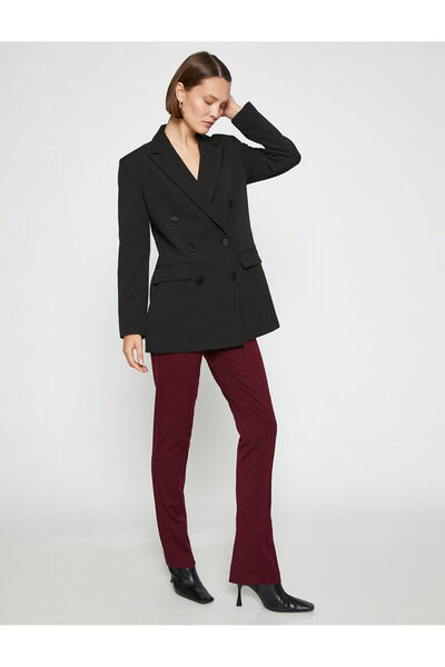 Koton Spodnie z kieszeniami i detalami