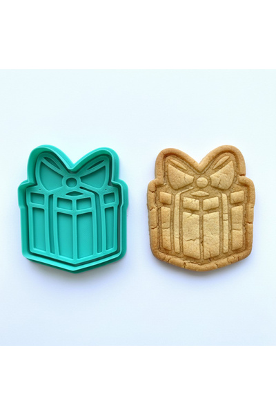 Craftelle قالب كوكيز لتغليف الهدايا على شكل فيونكة |   عيد ميلاد، رأس السنة ا...