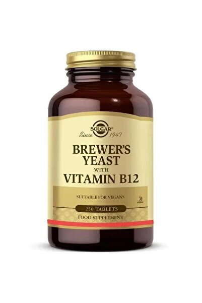 Solgar Brewer's Yeast With Vitamin B12 250 Tablet