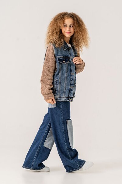 HAUSEkids 8-15 Years Quzu De Paris Girl's Design Jacket -Cappuccino-